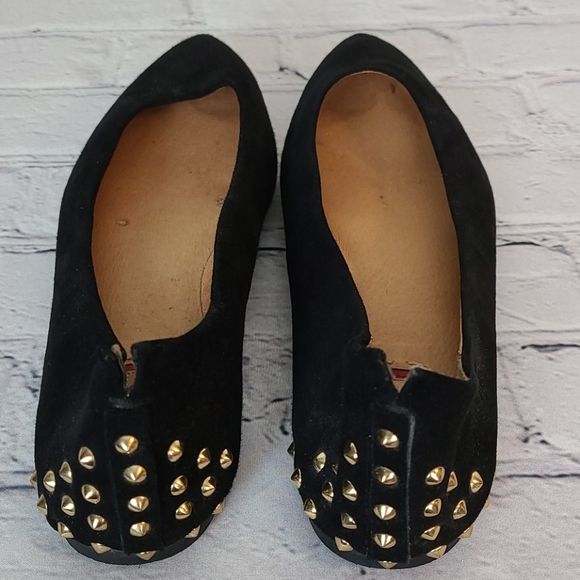 Halogen suede flats with heel studs, 8 - Picture 2 of 14